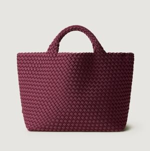 Naghedi St. Barths Medium Tote in Bordeaux